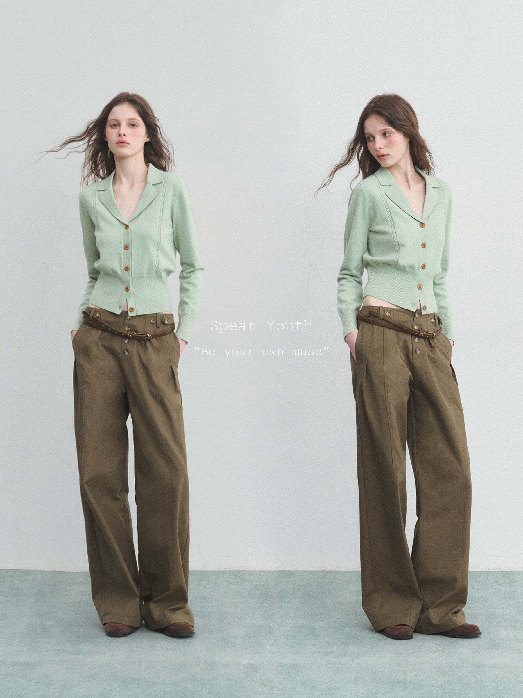 V-Neck Spring Knit Top V-Neck Spring Knit Top