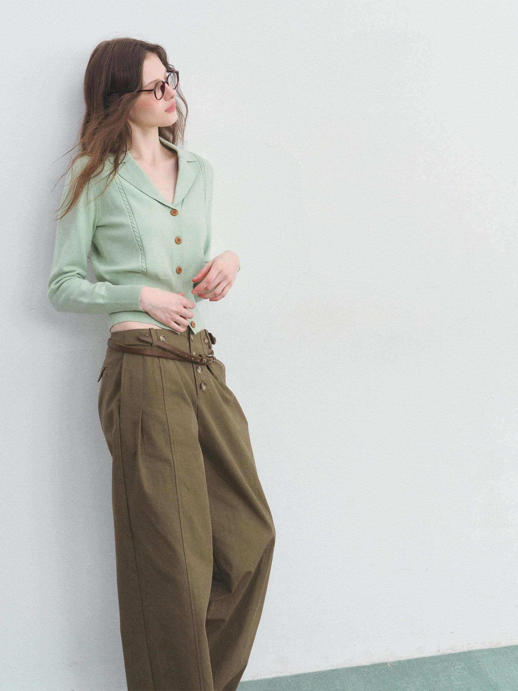 V-Neck Spring Knit Top V-Neck Spring Knit Top