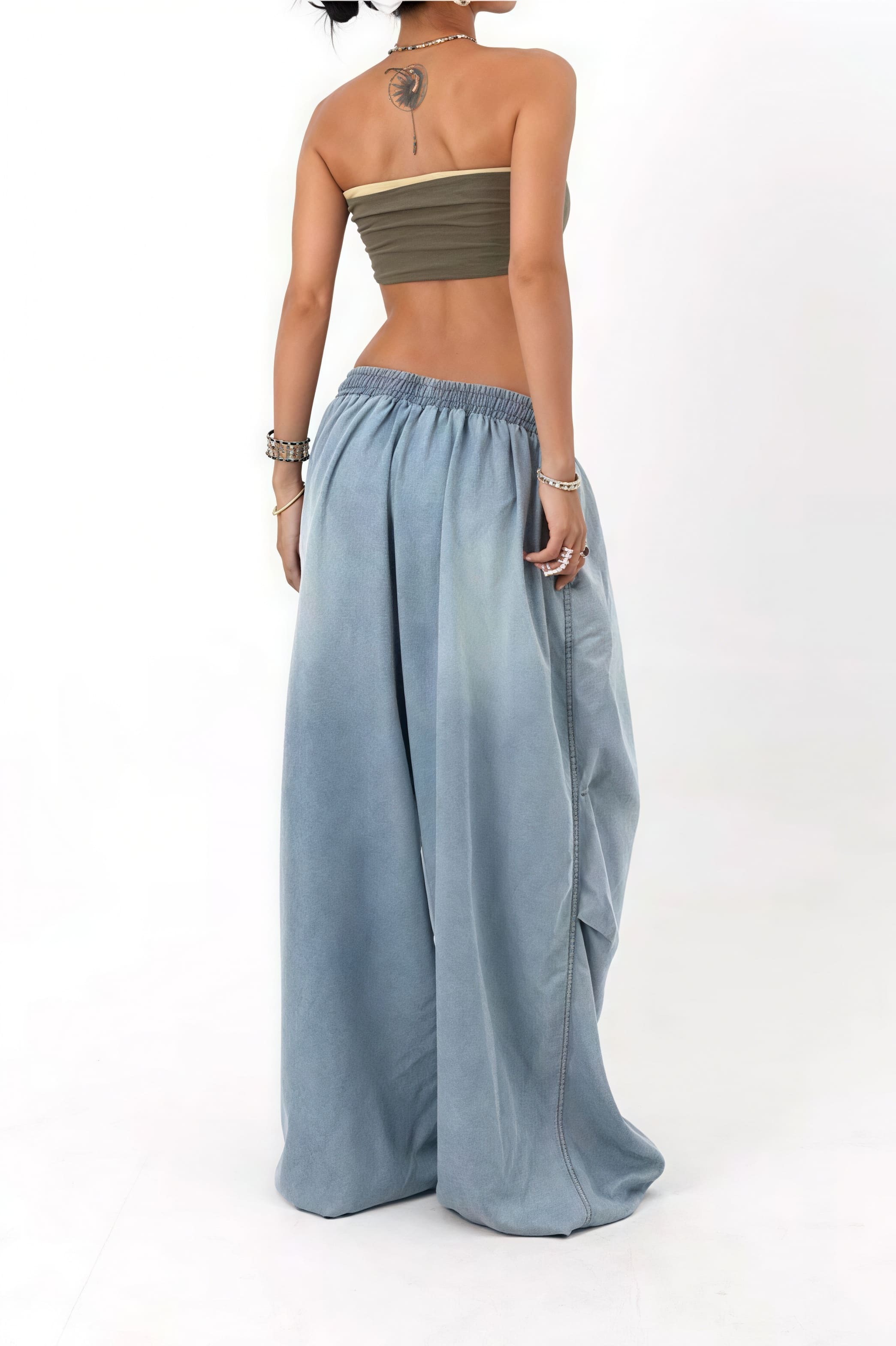 Versatile Vintage Wide Leg Loose Jeans Versatile Vintage Wide Leg Loose Jeans