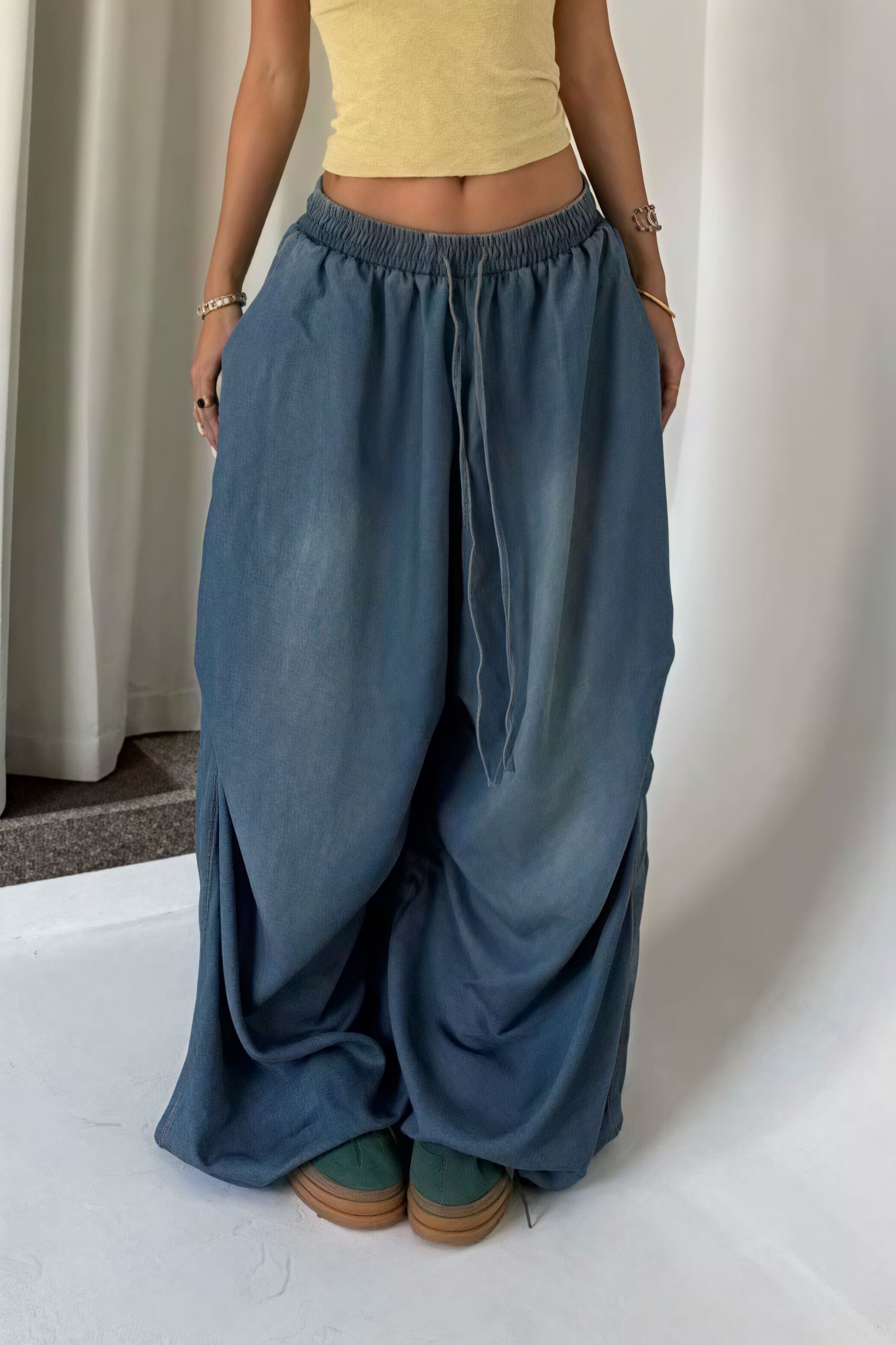 Versatile Vintage Wide Leg Loose Jeans Versatile Vintage Wide Leg Loose Jeans