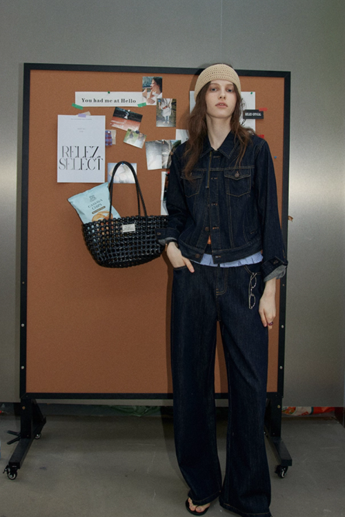 Vintage Blue Denim Jacket / Denim Pants