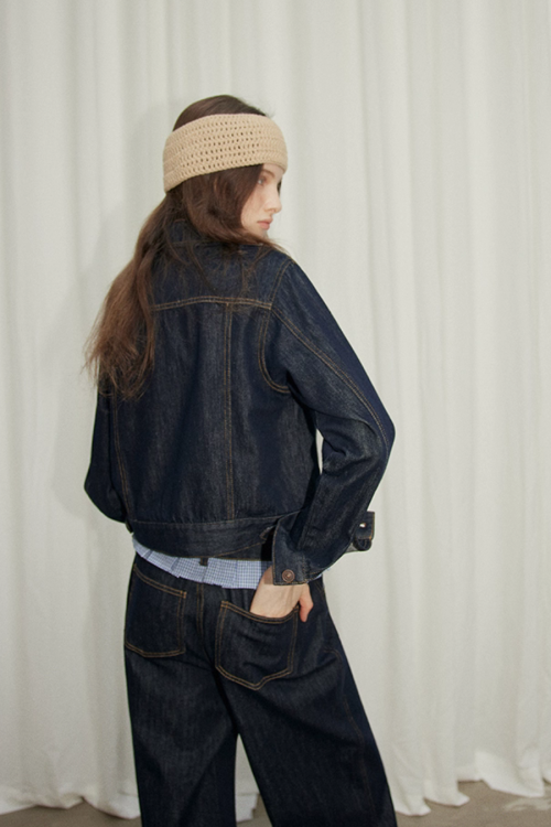 Vintage Blue Denim Jacket / Denim Pants