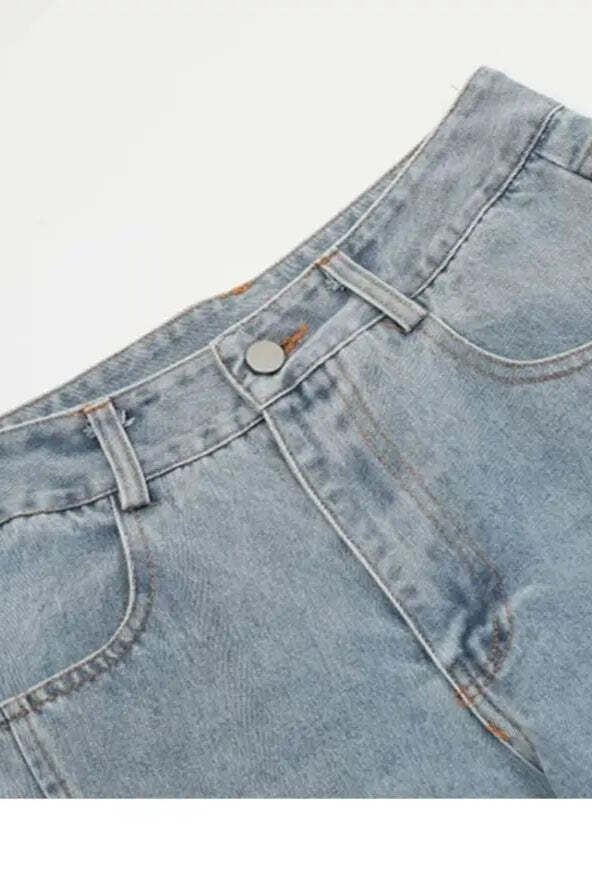 Vintage Bow Bandage Wide Leg Jeans Vintage Bow Bandage Wide Leg Jeans