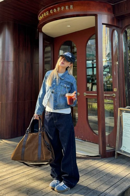 Vintage Compact Denim Jacket