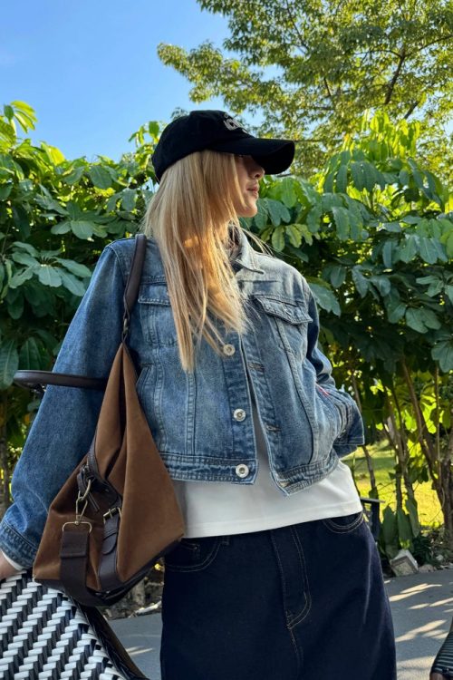 Vintage Compact Denim Jacket