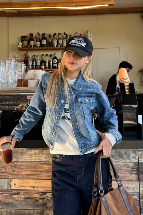 Vintage Compact Denim Jacket