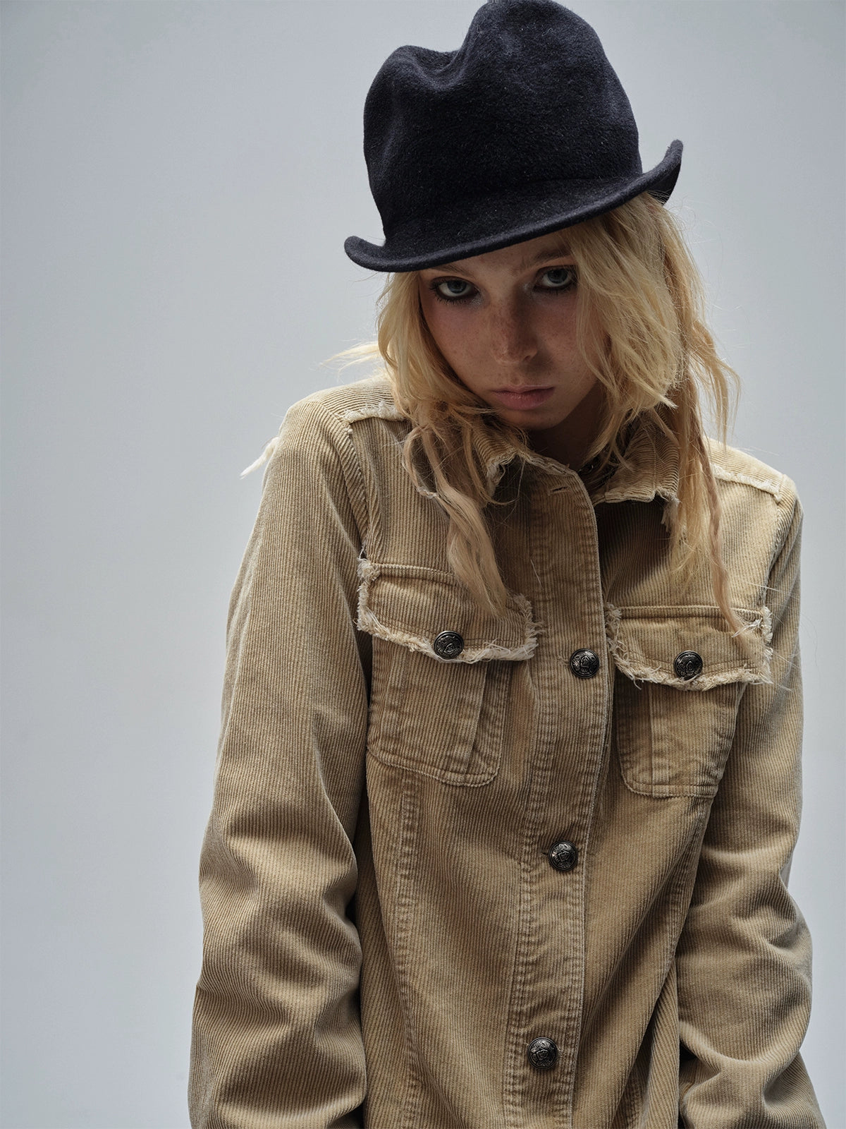 Vintage Corduroy Metal Buckle Jacket Vintage Corduroy Metal Buckle Jacket