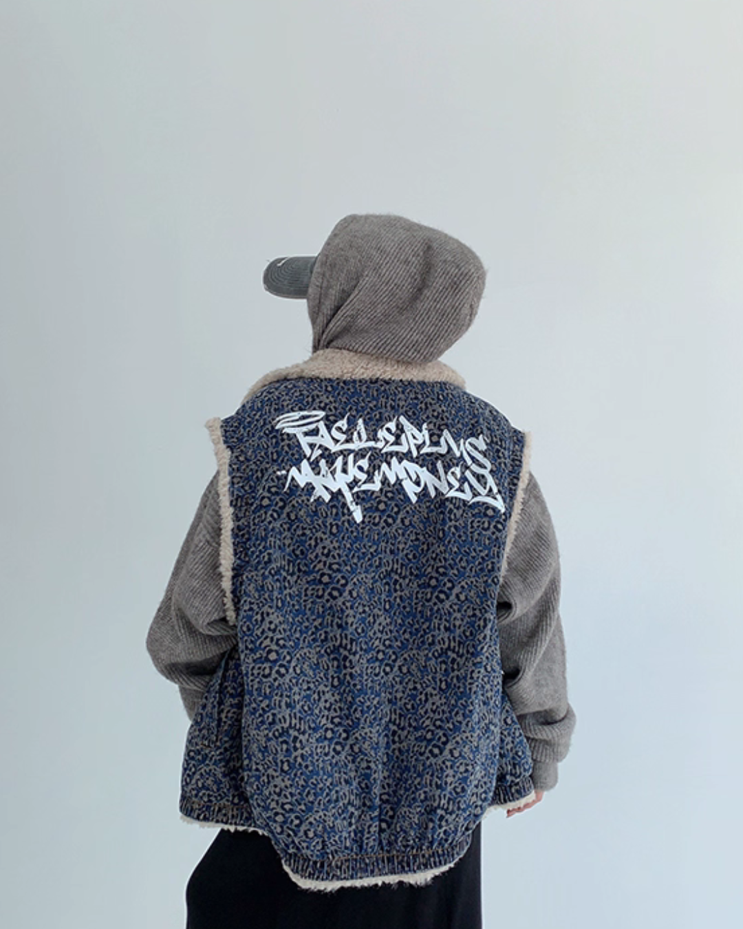 Vintage Denim Sherpa Vest Vintage Denim Sherpa Vest