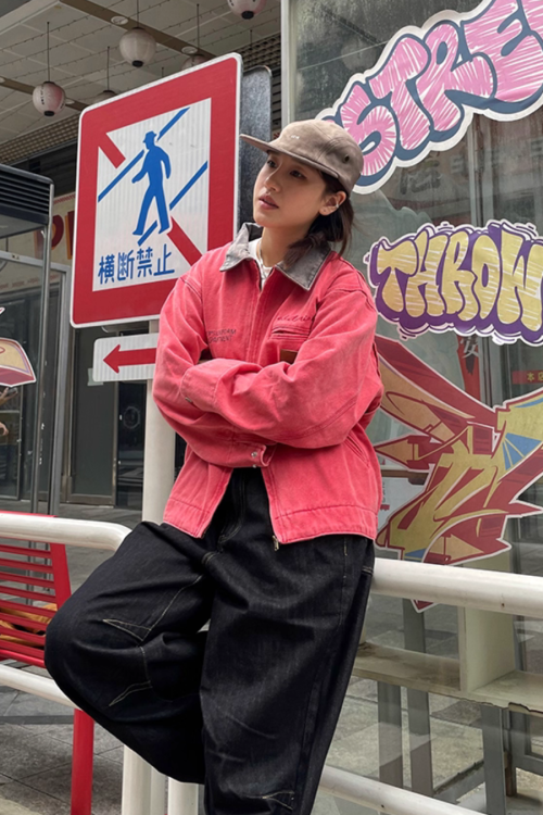 Vintage Denim Work Jacket