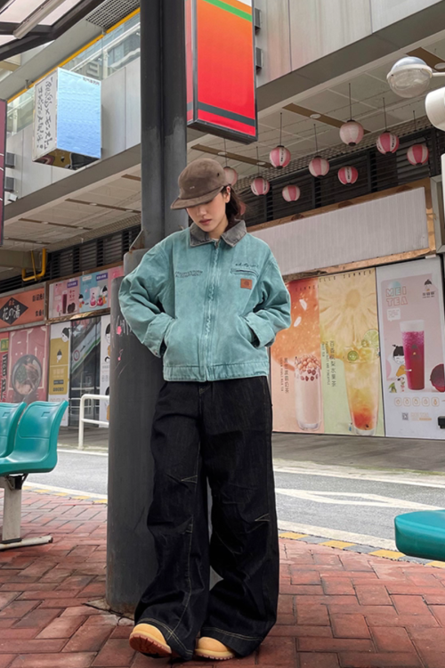 Vintage Denim Work Jacket