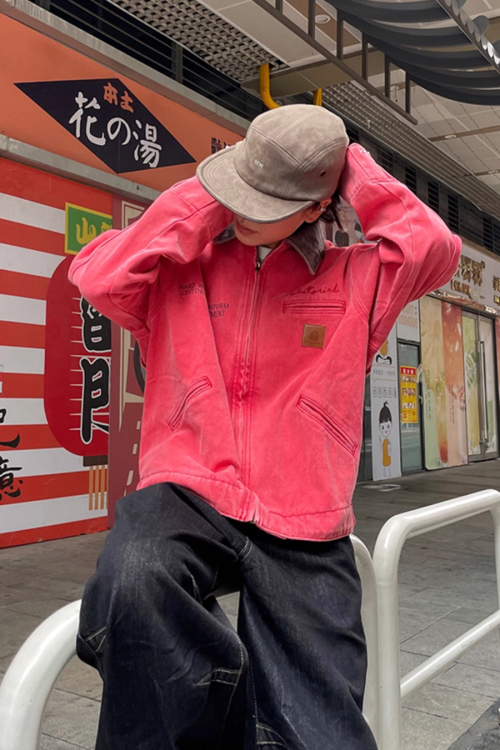 Vintage Denim Work Jacket