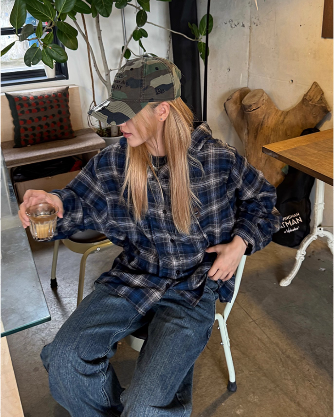 Vintage Hood Checkered Shirt Vintage Hood Checkered Shirt