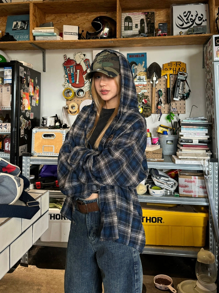 Vintage Hood Checkered Shirt Vintage Hood Checkered Shirt