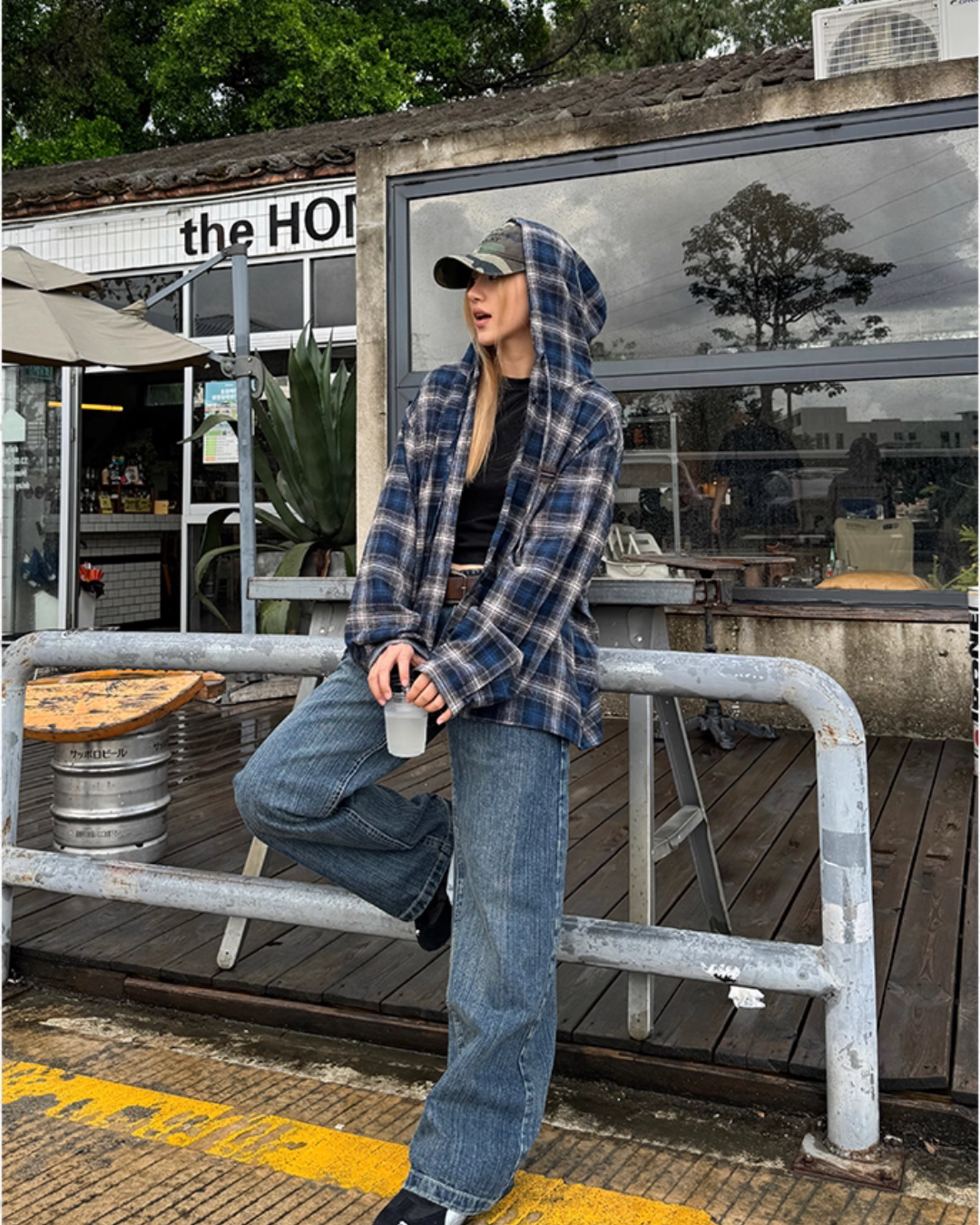 Vintage Hood Checkered Shirt Vintage Hood Checkered Shirt