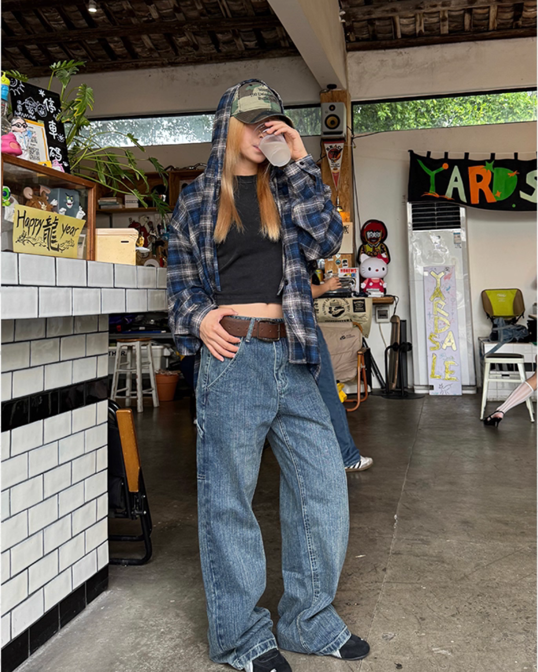 Vintage Hood Checkered Shirt Vintage Hood Checkered Shirt