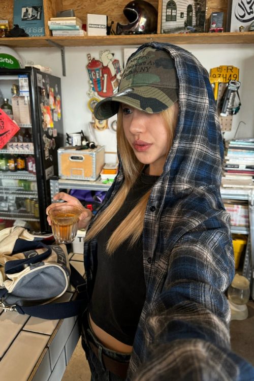 Vintage Hood Checkered Shirt