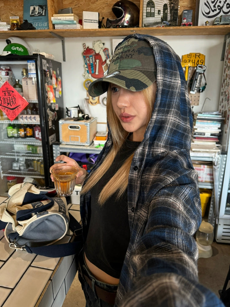 Vintage Hood Checkered Shirt Vintage Hood Checkered Shirt