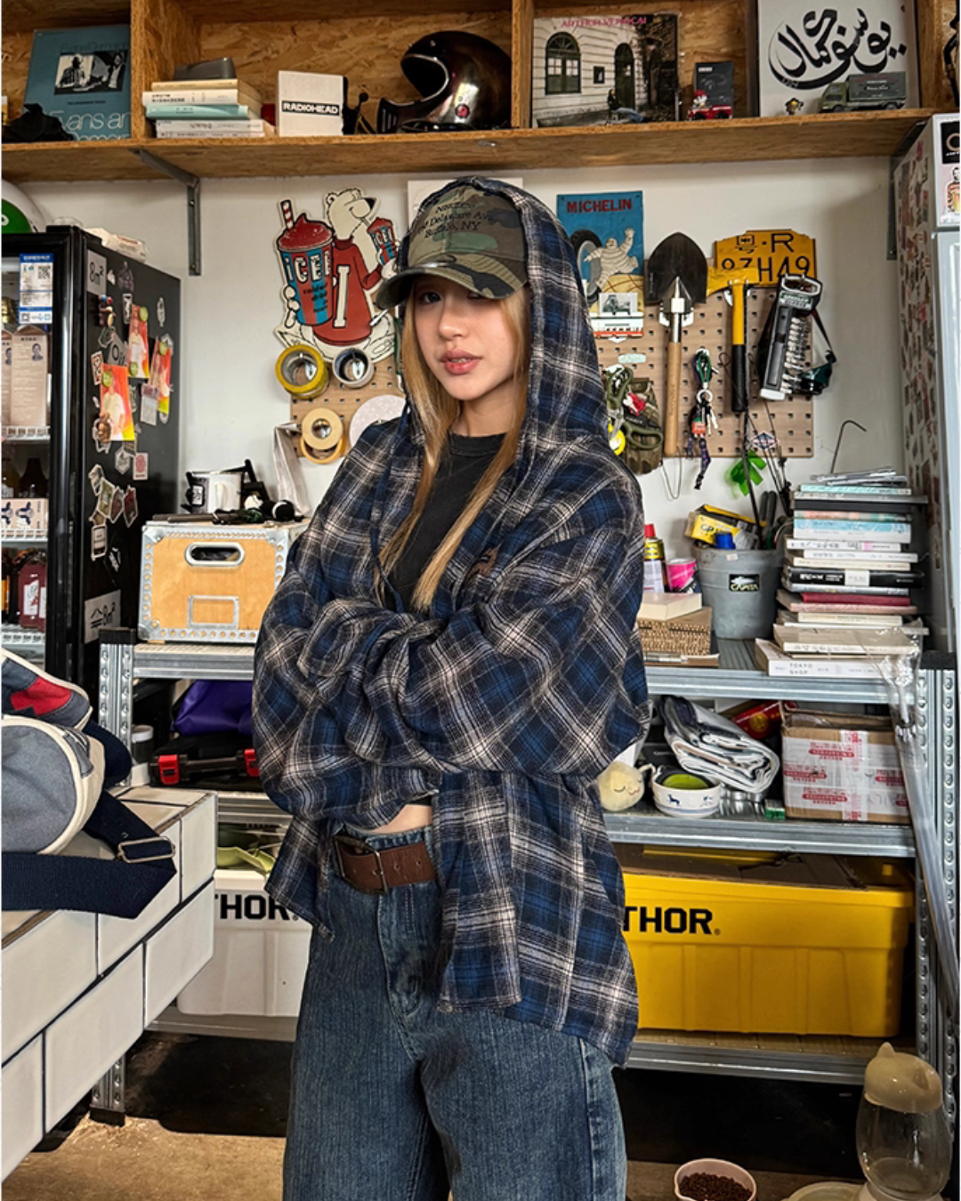 Vintage Hood Checkered Shirt Vintage Hood Checkered Shirt