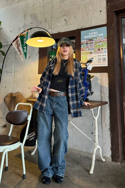 Vintage Hood Checkered Shirt