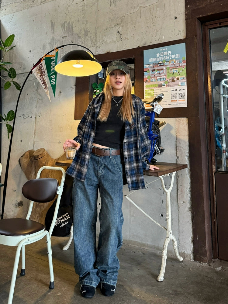 Vintage Hood Checkered Shirt Vintage Hood Checkered Shirt