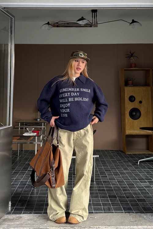 Vintage Ink Splash Cargo Pants