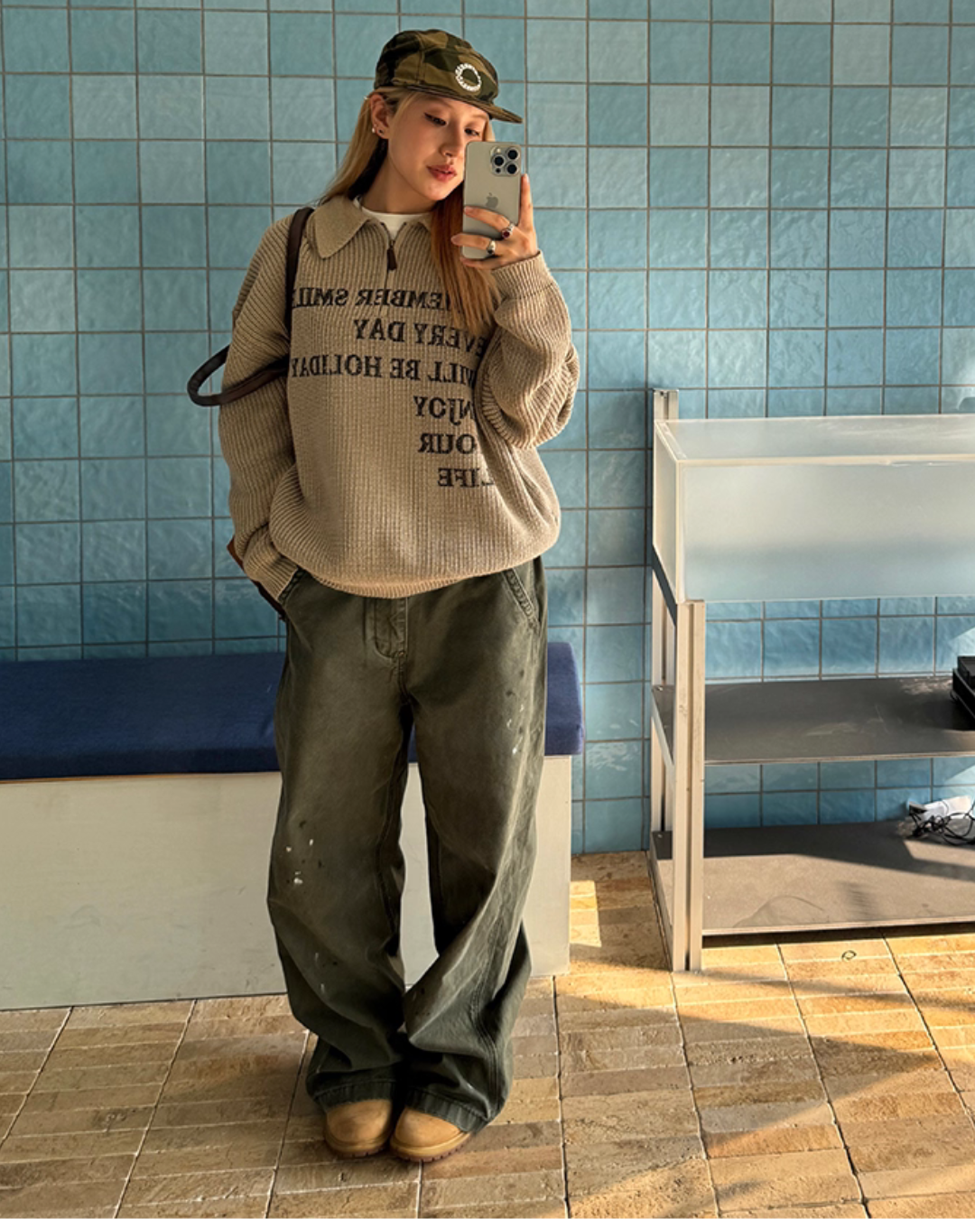 Vintage Ink Splash Cargo Pants Vintage Ink Splash Cargo Pants