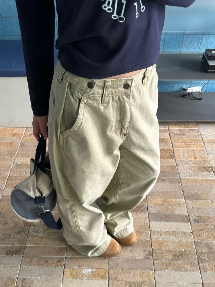 Vintage Ink Splash Cargo Pants Vintage Ink Splash Cargo Pants