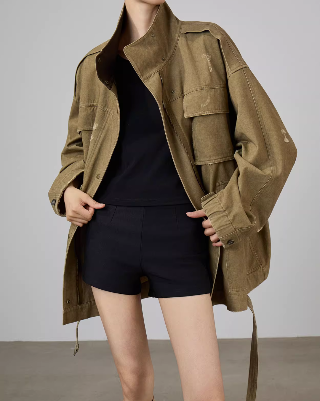 Vintage Leather Collar Jacket Vintage Leather Collar Jacket