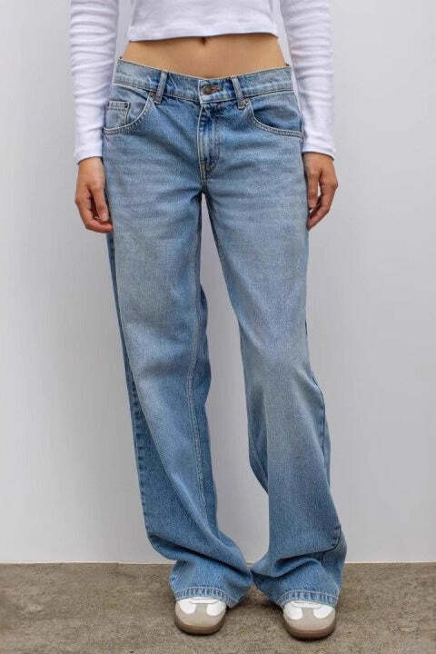 Vintage Leopard Star Patch Jeans