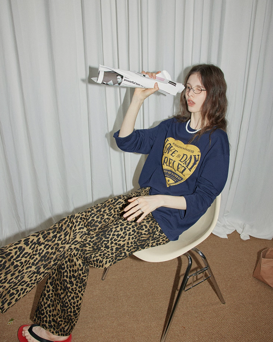 Vintage Letter Print T-Shirt Vintage Letter Print T-Shirt