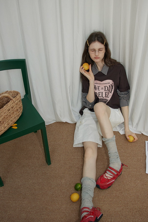 Vintage Letter Print T-Shirt