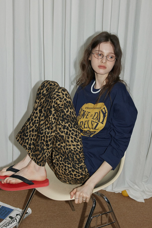 Vintage Letter Print T-Shirt