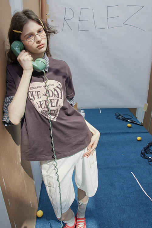 Vintage Letter Print T-Shirt