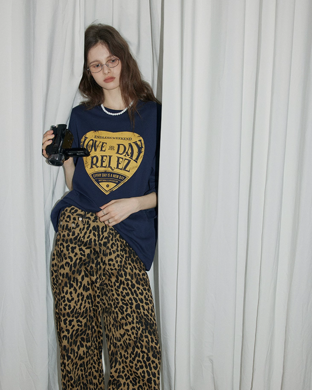 Vintage Letter Print T-Shirt Vintage Letter Print T-Shirt