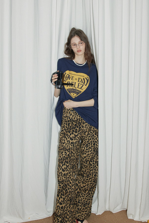 Vintage Letter Print T-Shirt