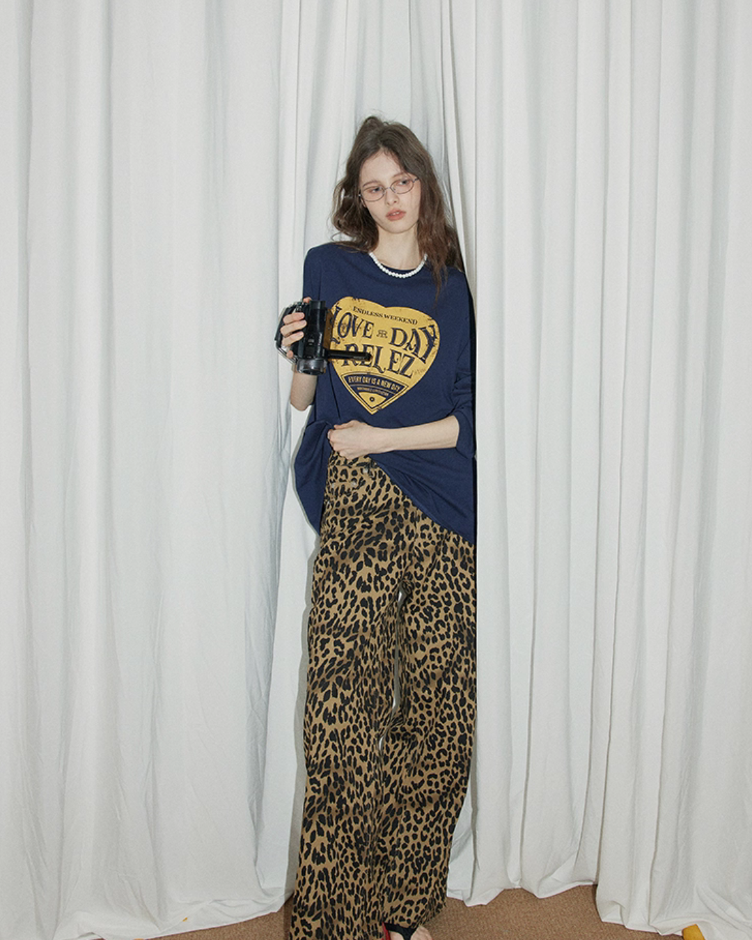 Vintage Letter Print T-Shirt Vintage Letter Print T-Shirt