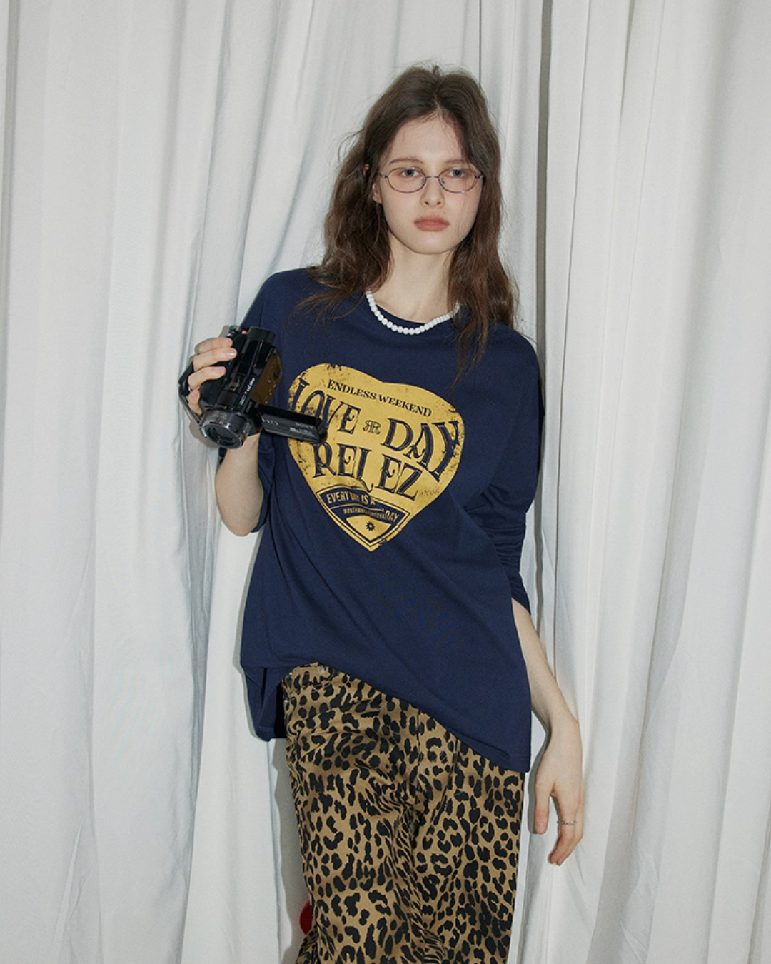 Vintage Letter Print T-Shirt Vintage Letter Print T-Shirt