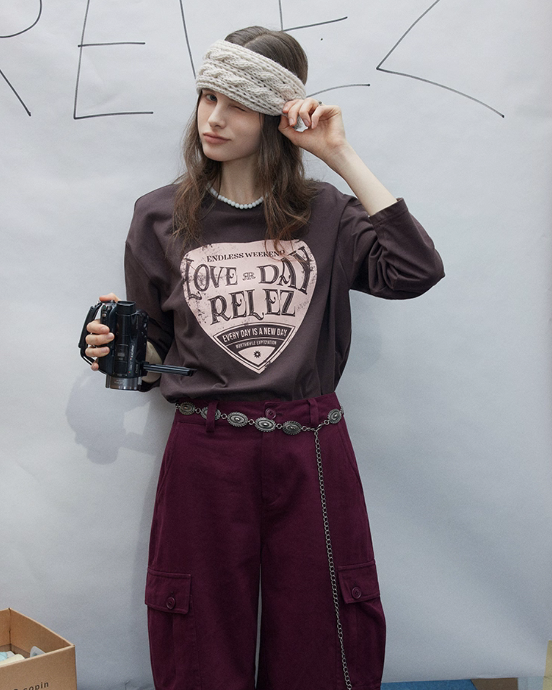 Vintage Letter Print T-Shirt Vintage Letter Print T-Shirt