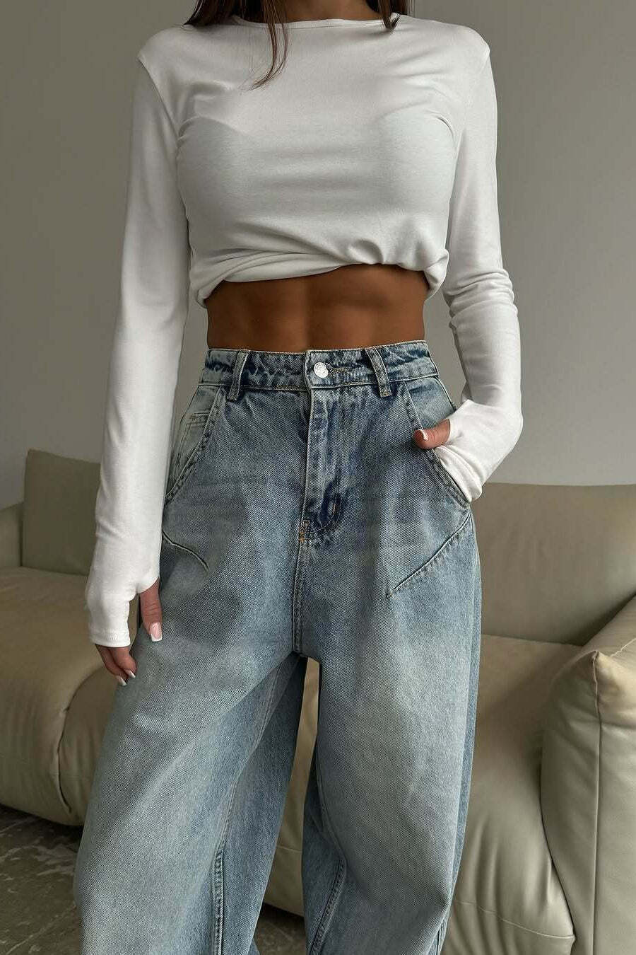 Vintage Low Rise Washed Jeans Vintage Low Rise Washed Jeans