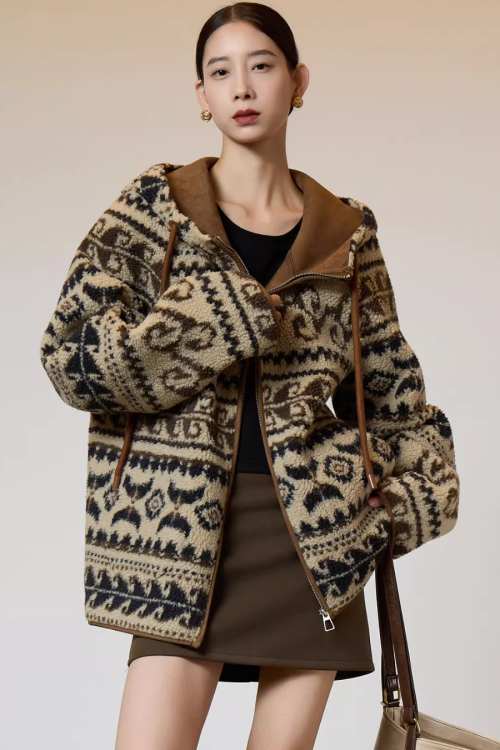 Vintage Nomadic Wool Hoodie