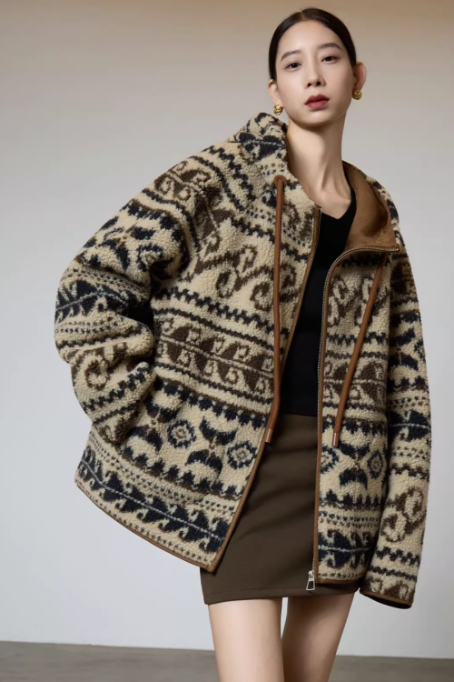 Vintage Nomadic Wool Hoodie