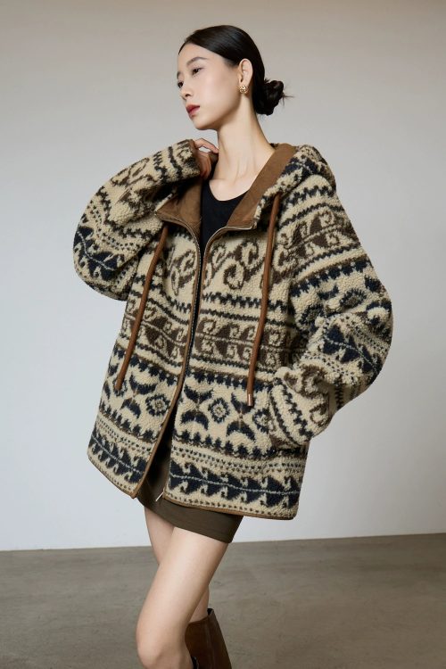 Vintage Nomadic Wool Hoodie