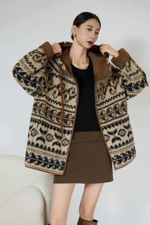 Vintage Nomadic Wool Hoodie