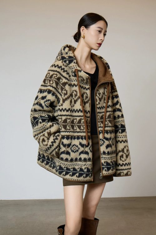 Vintage Nomadic Wool Hoodie