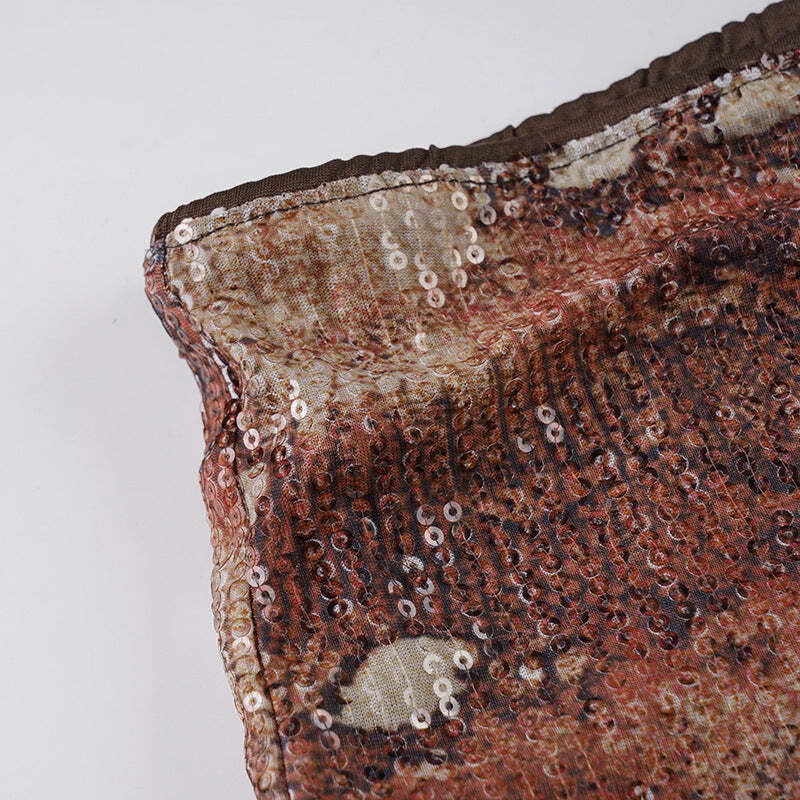 Vintage Snakeskin Sequin Low Waist Shorts Vintage Snakeskin Sequin Low Waist Shorts