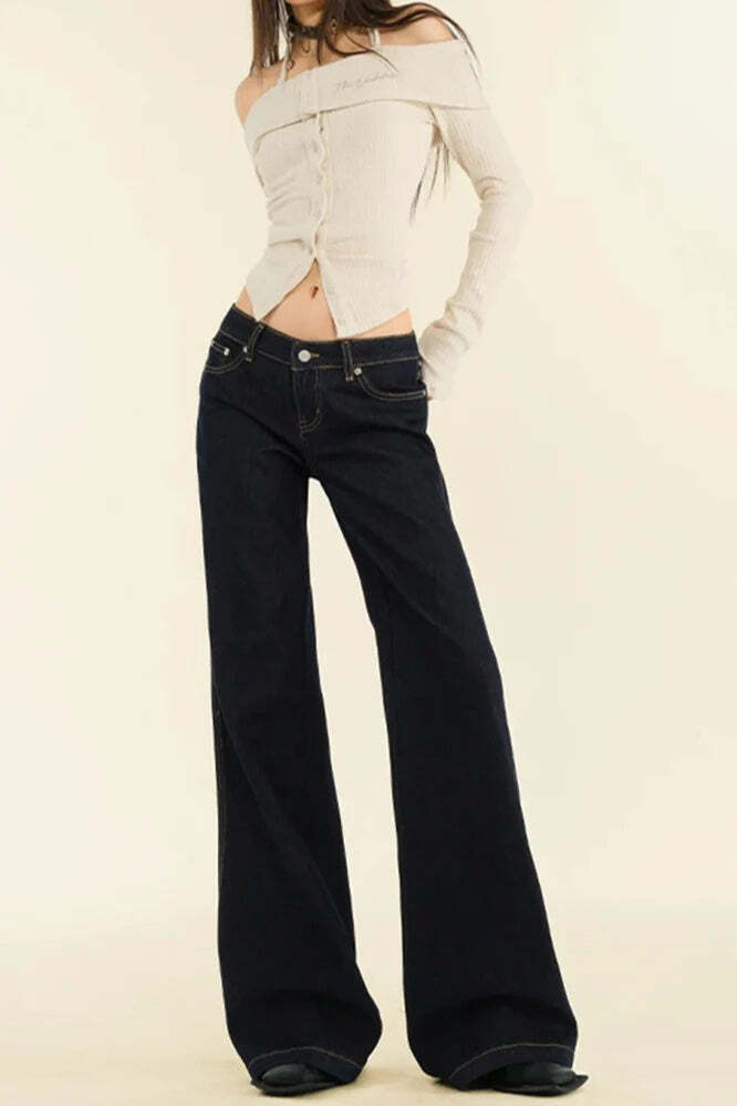 Vintage Streetwear Loose Fit Jeans Vintage Streetwear Loose Fit Jeans