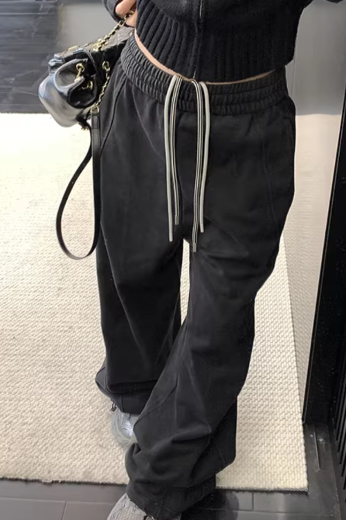 Vintage Washed Casual Pants