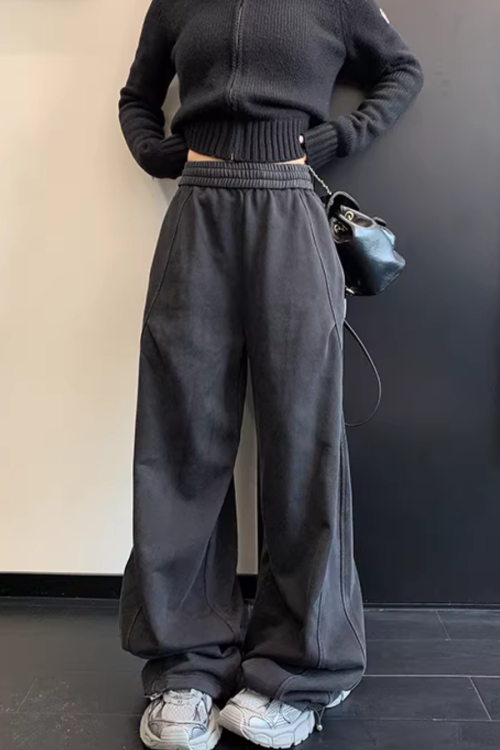 Vintage Washed Casual Pants