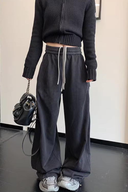 Vintage Washed Casual Pants