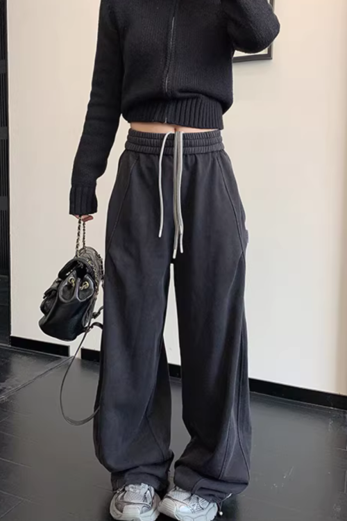 Vintage Washed Casual Pants